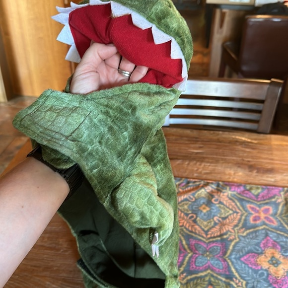 Dog T-Rex costume, medium, worn once, perfect, used condition - Picture 3 of 5